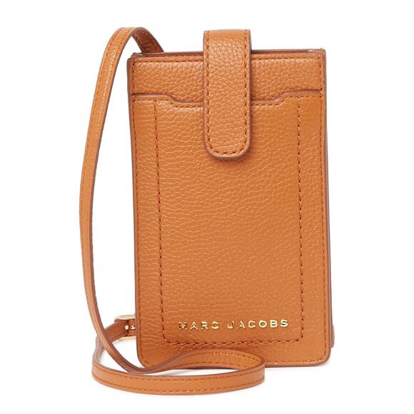 Marc Jacobs Phone Crossbody Bag Smoked Almond - One Size - Picture 1 of 8